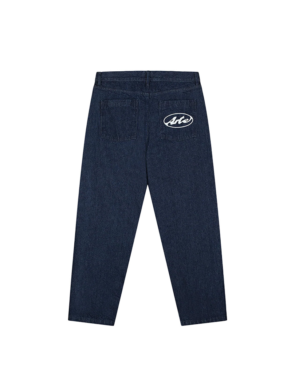 Arte Antwerp Circle Logo Pocket Pants Raw Denim