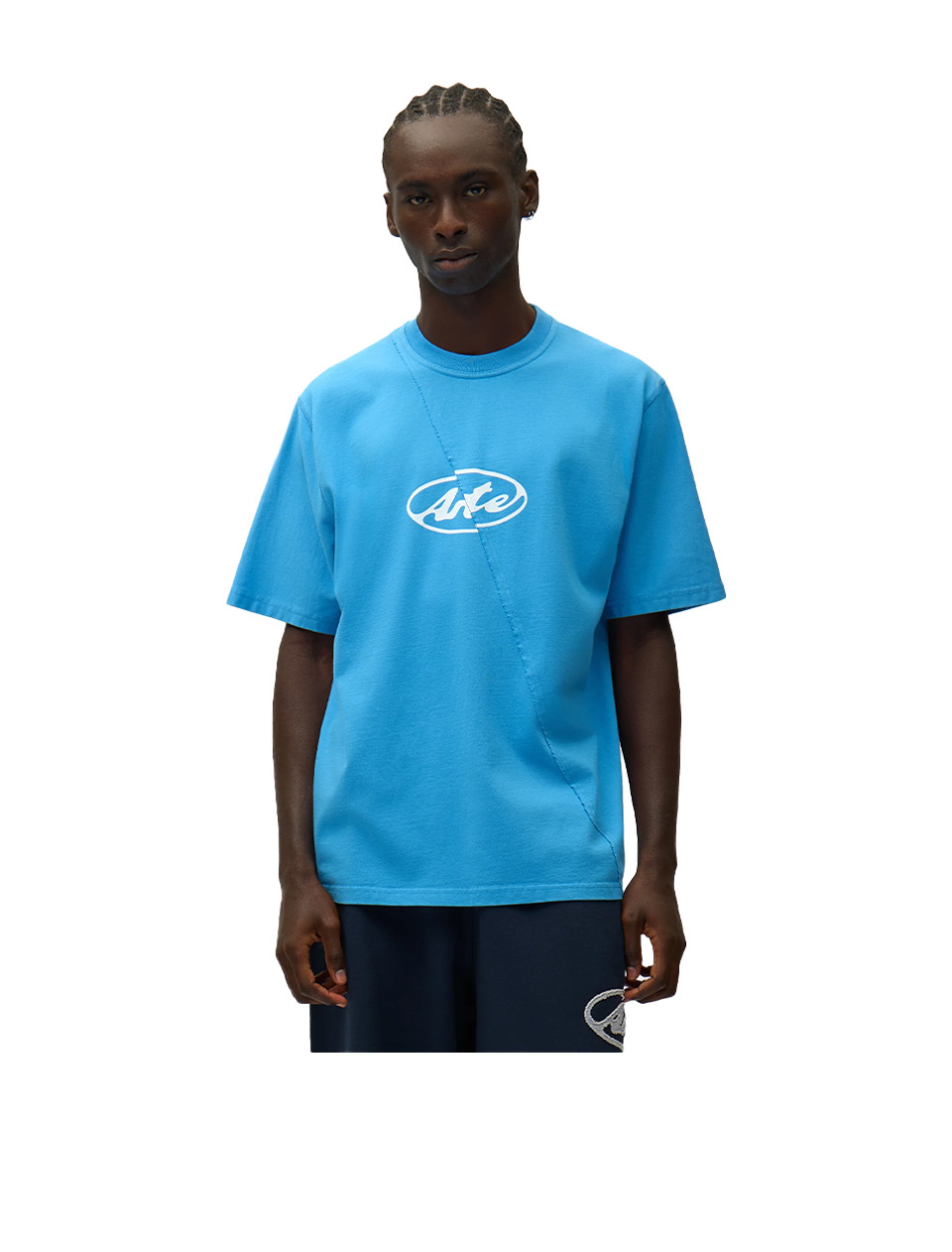 Arte Antwerp Circle Logo T-Shirt Blue