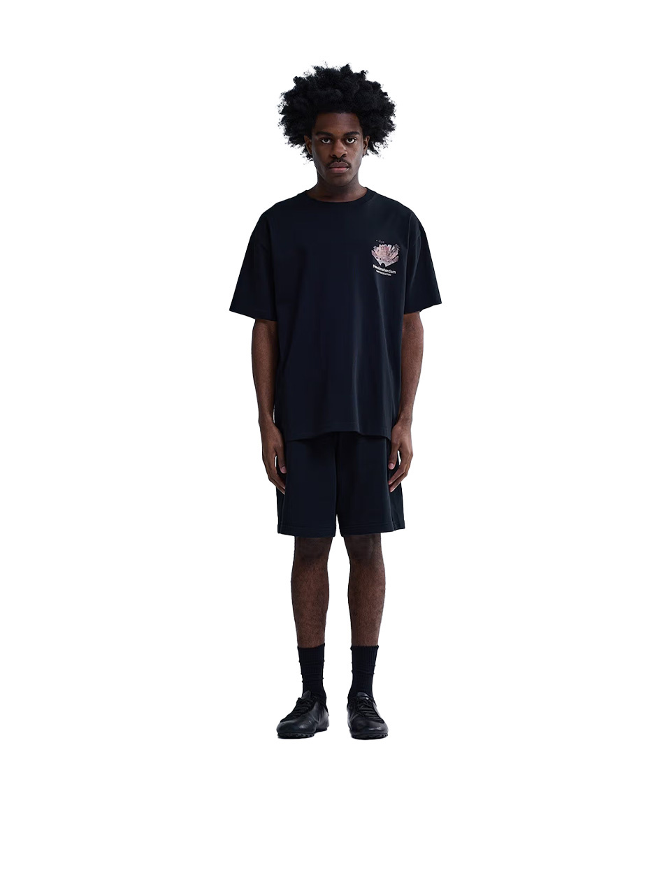 New Amsterdam Surf Association Tropical Tee Black