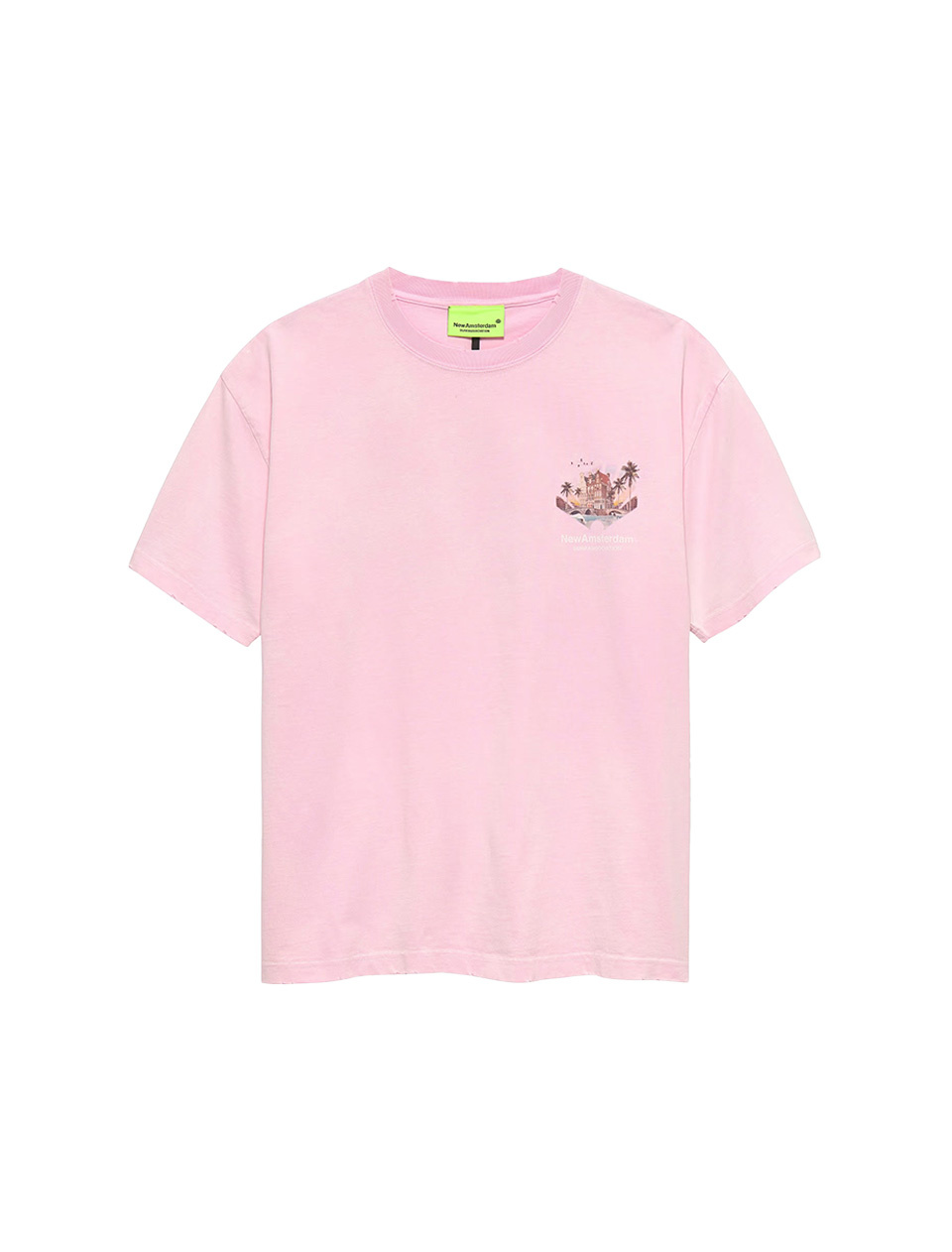 New Amsterdam Surf Association Tropical Tee Pink Lady
