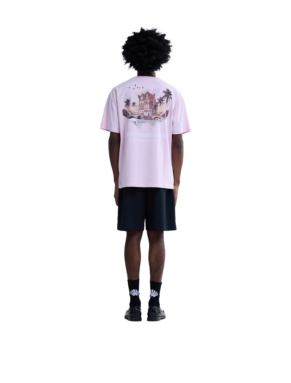 New Amsterdam Surf Association Tropical Tee Pink Lady