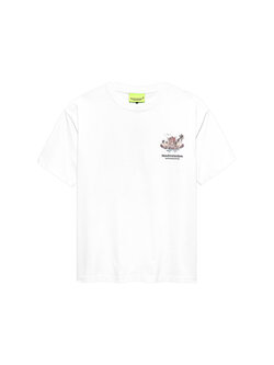New Amsterdam Surf Association Tropical Tee White