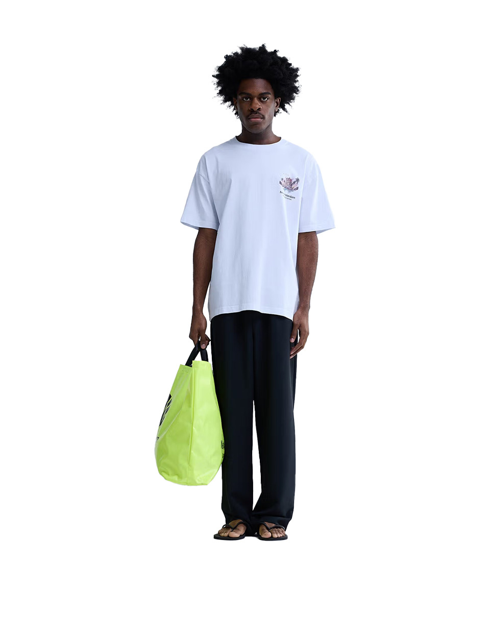 New Amsterdam Surf Association Tropical Tee White