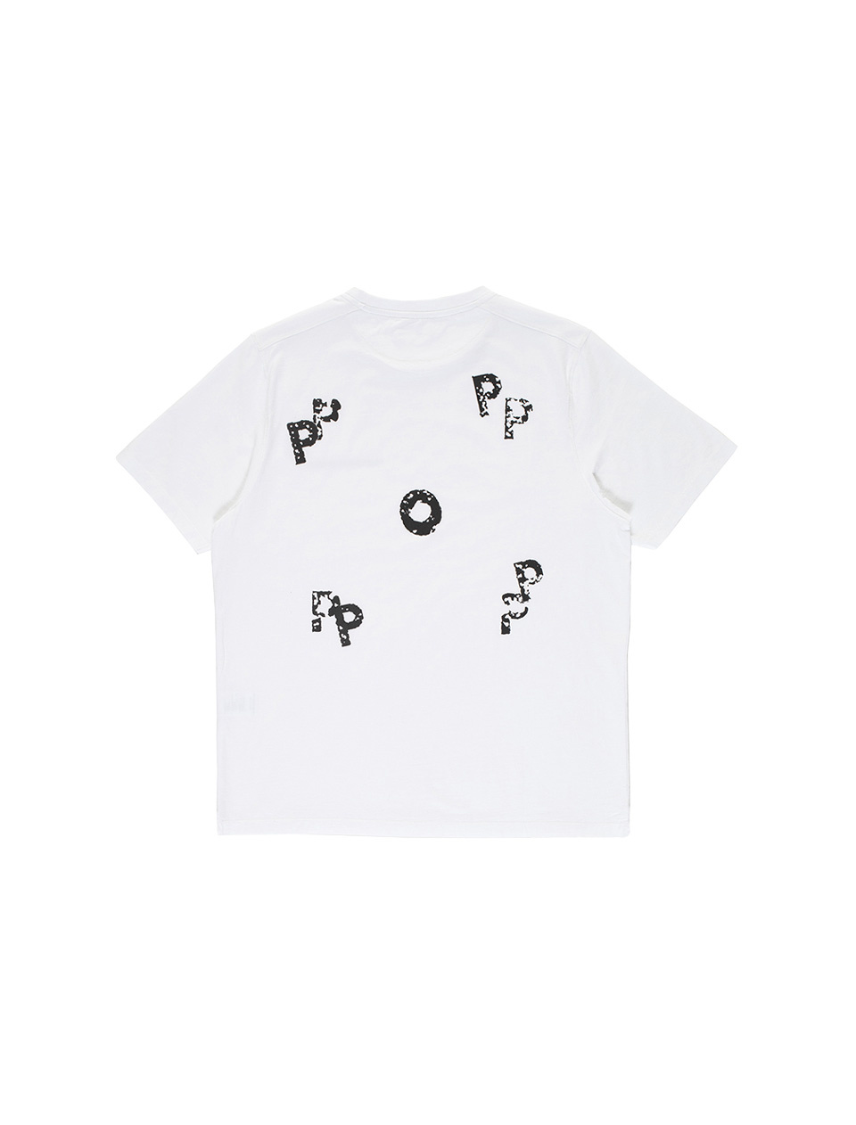 POP Trading Company Stamp T-Shirt White