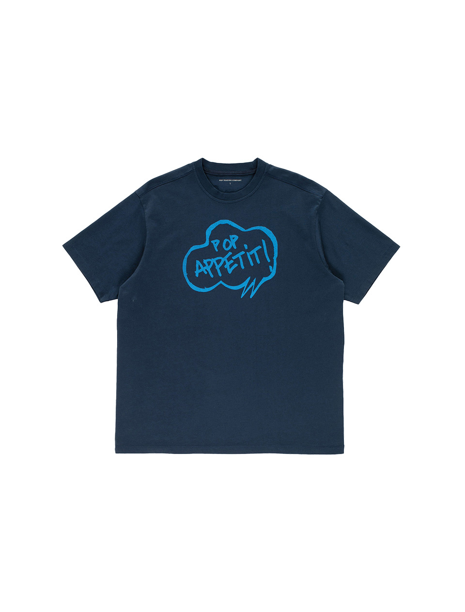 POP Trading Company Bon T-Shirt Navy