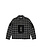 POP Trading Company Checked Football Jacket Charcoal