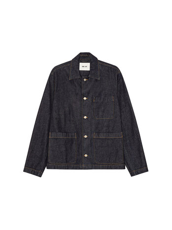 NN. 07 Morgan Rigid Hybrid Jacket Raw Indigo