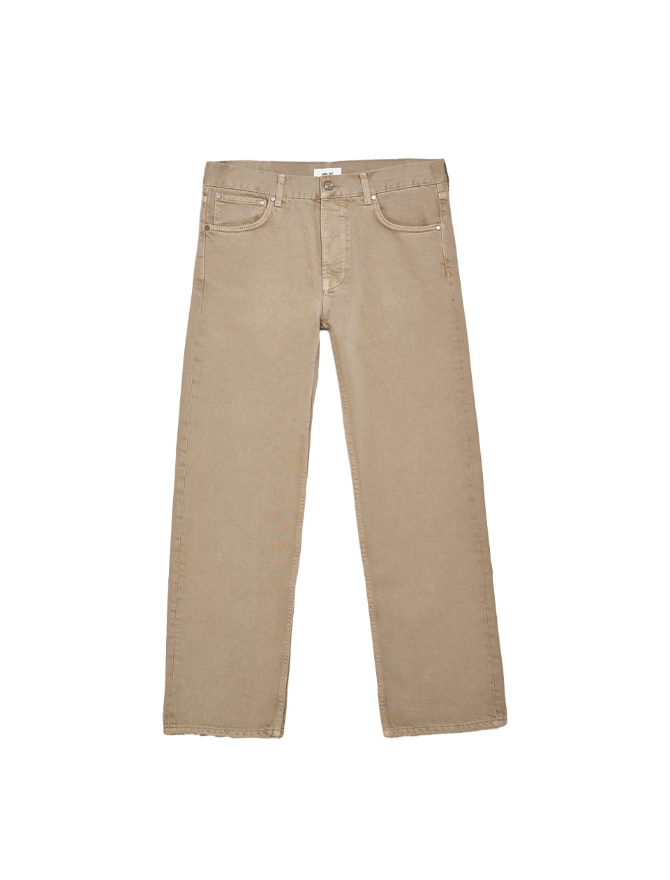NN. 07 Sonny Straight Leg Regular Fit Jeans Khaki Stone