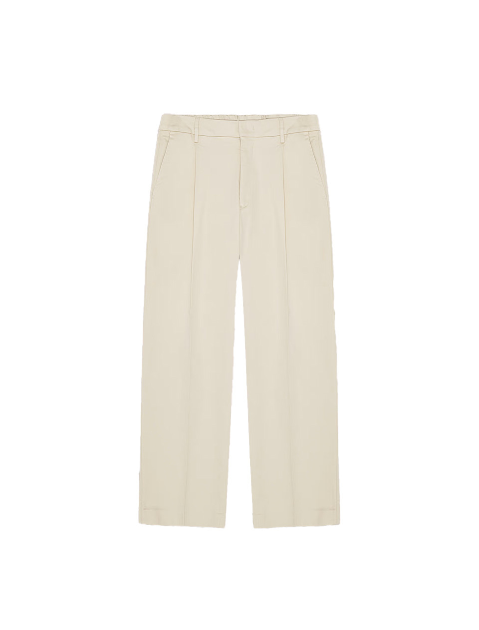 NN. 07 Kay Pleated Tailored Relaxed-Fit Trouser Ivory