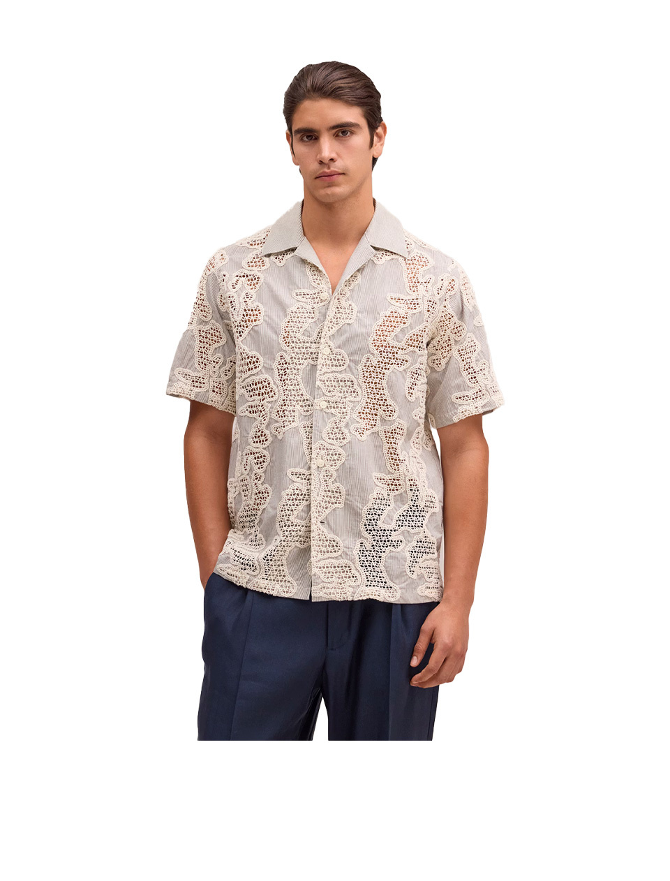 NN. 07 Julio SS Shirt Deep Truffle