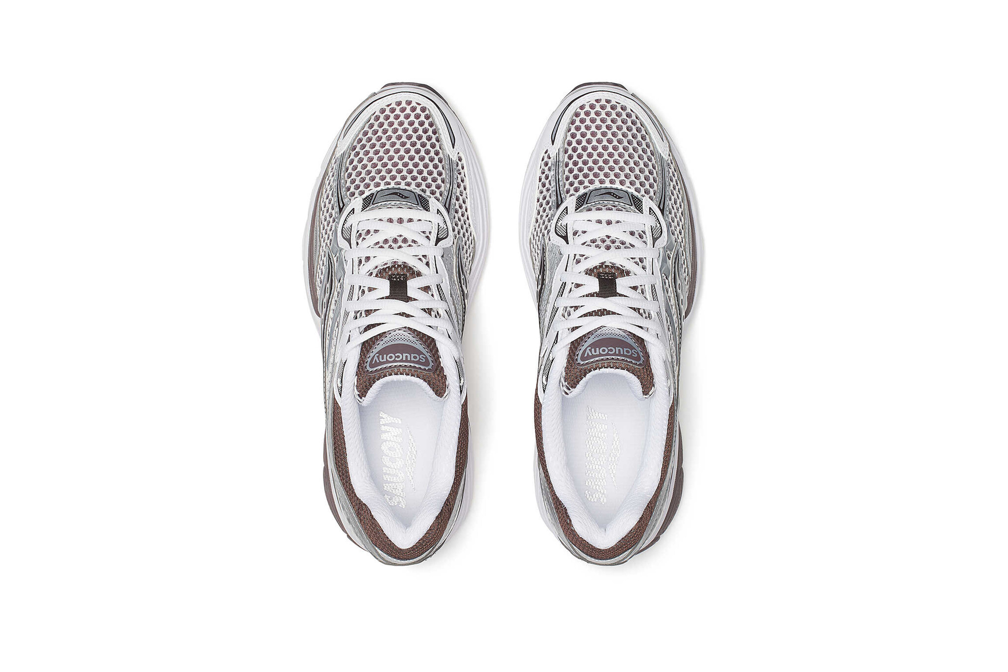 Saucony Originals Progrid Omni 9 White Brown