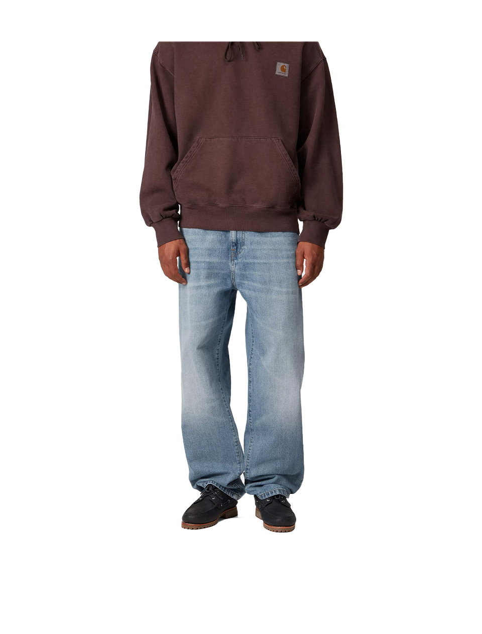 Carhartt WIP Aaron Pant Blue Burst Washed