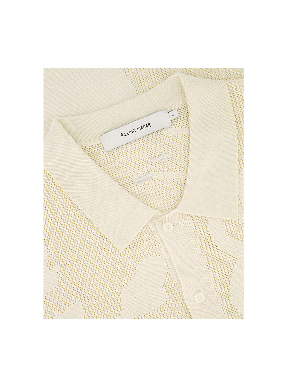 Filling Pieces Knit Longsleeve Breaking Bread Antique White