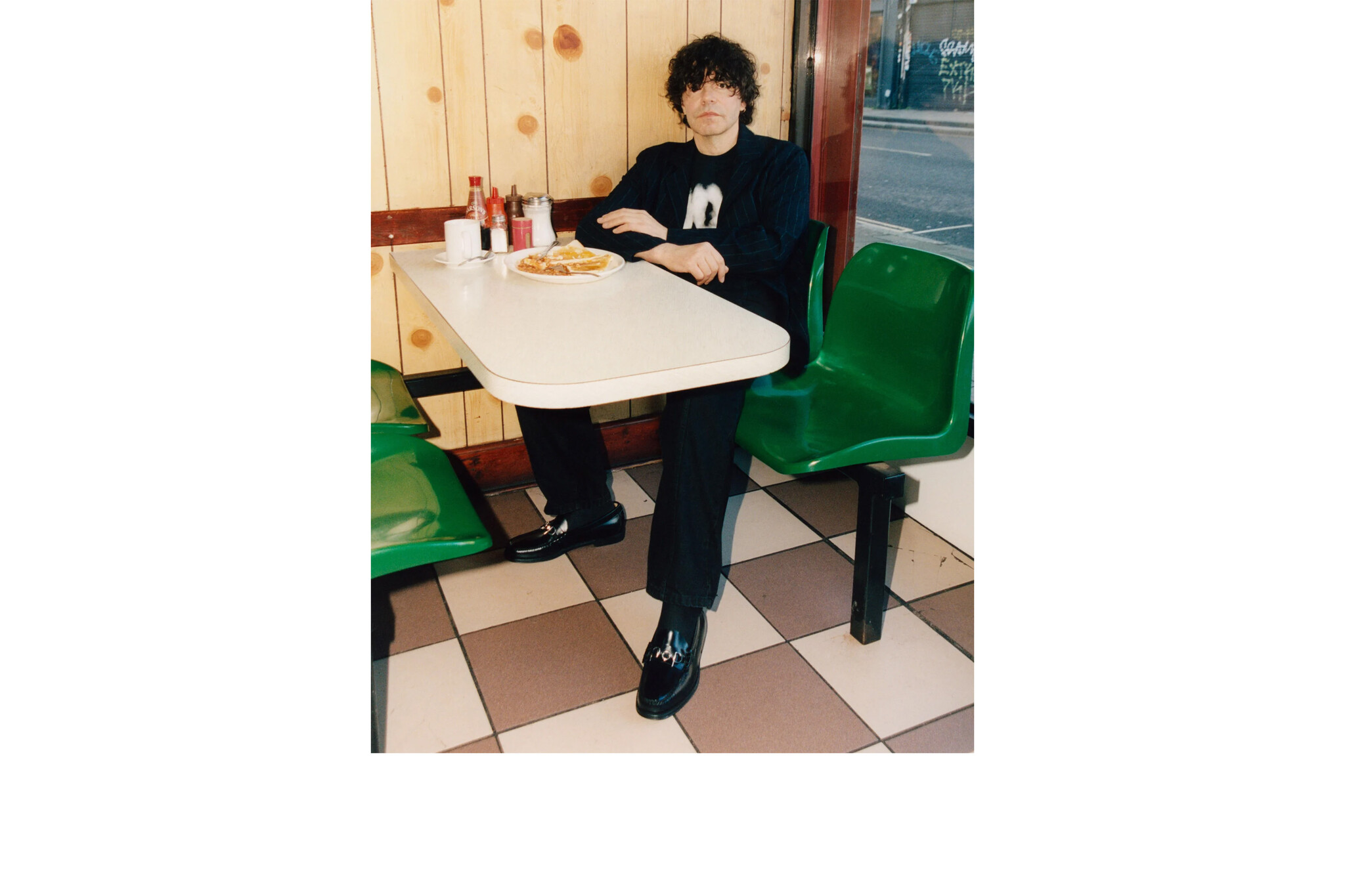 POP Trading Company G.H. Bass & Pop Easy Weejuns Loafers Black Leather