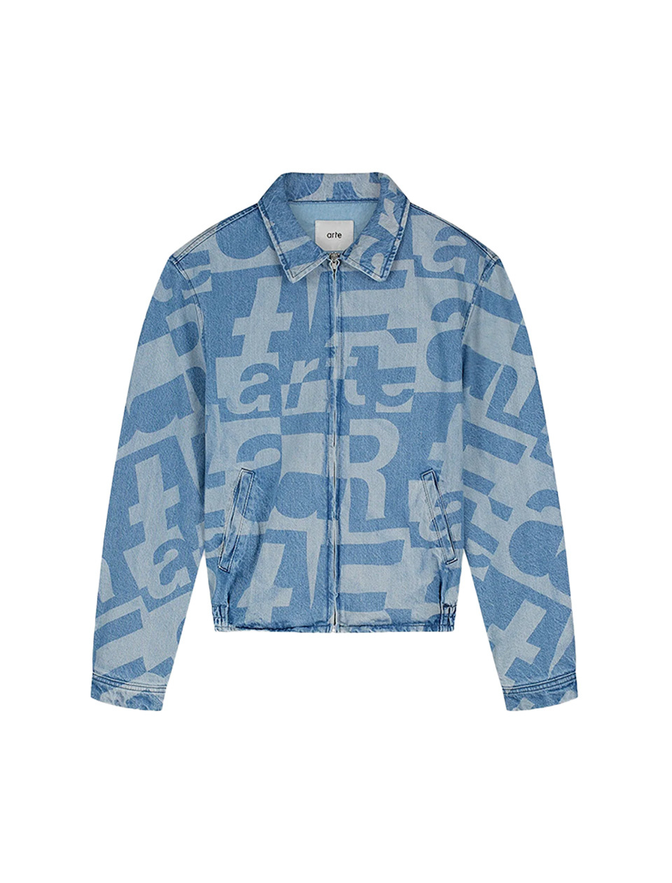 Arte Antwerp Denim Allover Jacket Raw Denim