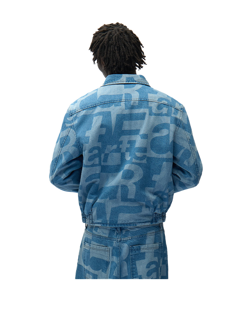 Arte Antwerp Denim Allover Jacket Raw Denim