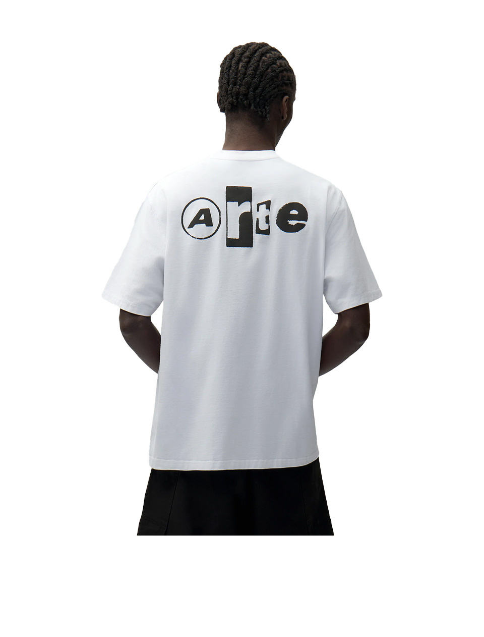 Arte Antwerp Back Collage T-Shirt White