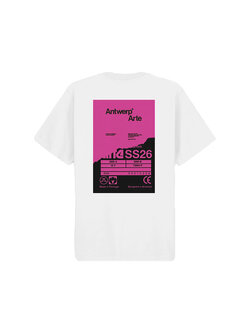 Arte Antwerp Back Poster T-Shirt White