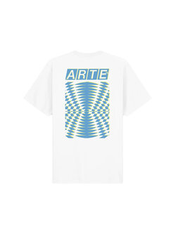 Arte Antwerp Abstract Back Print T-Shirt White