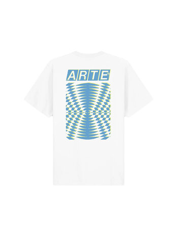Arte Antwerp Abstract Back Print T-Shirt White