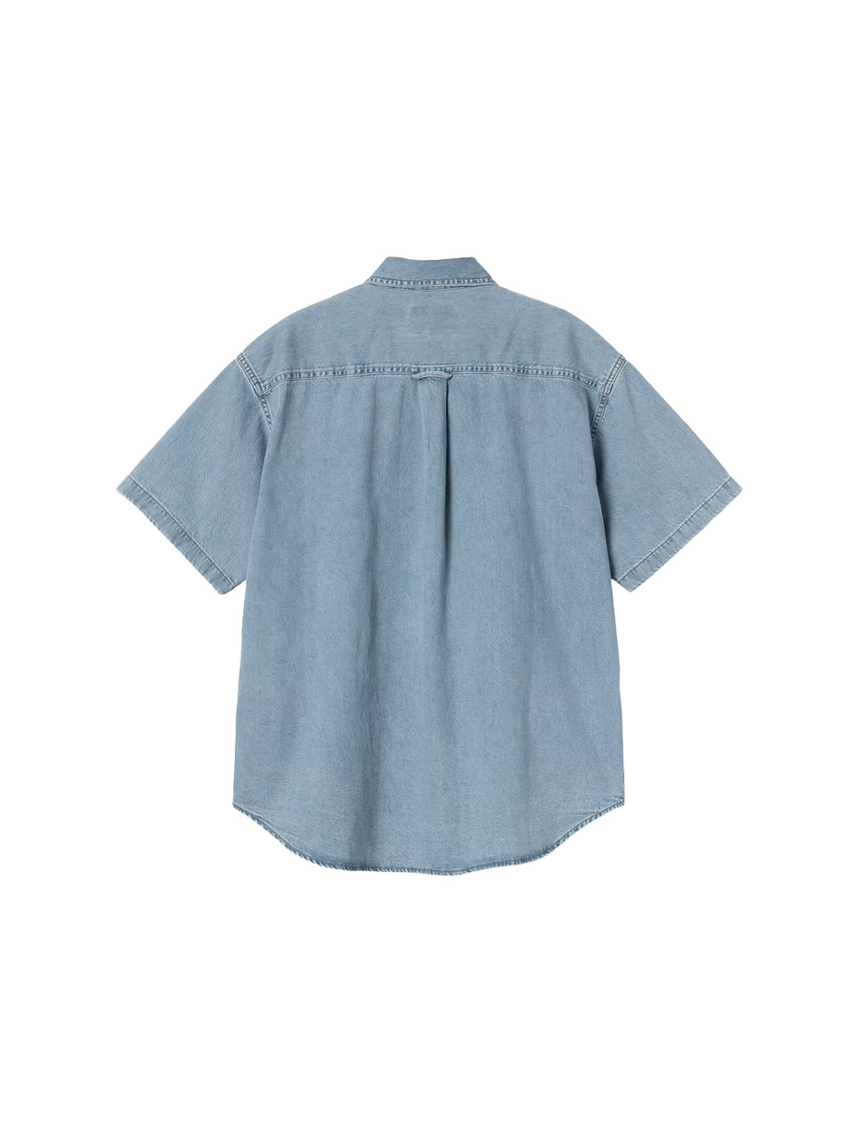Carhartt WIP S/S Lucas Shirt Blue Bleached