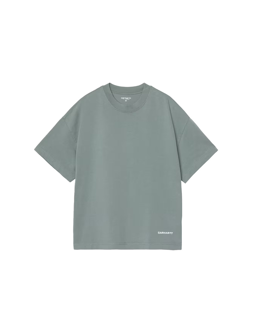 Carhartt WIP S/S Link Script T-Shirt Velvet Green White