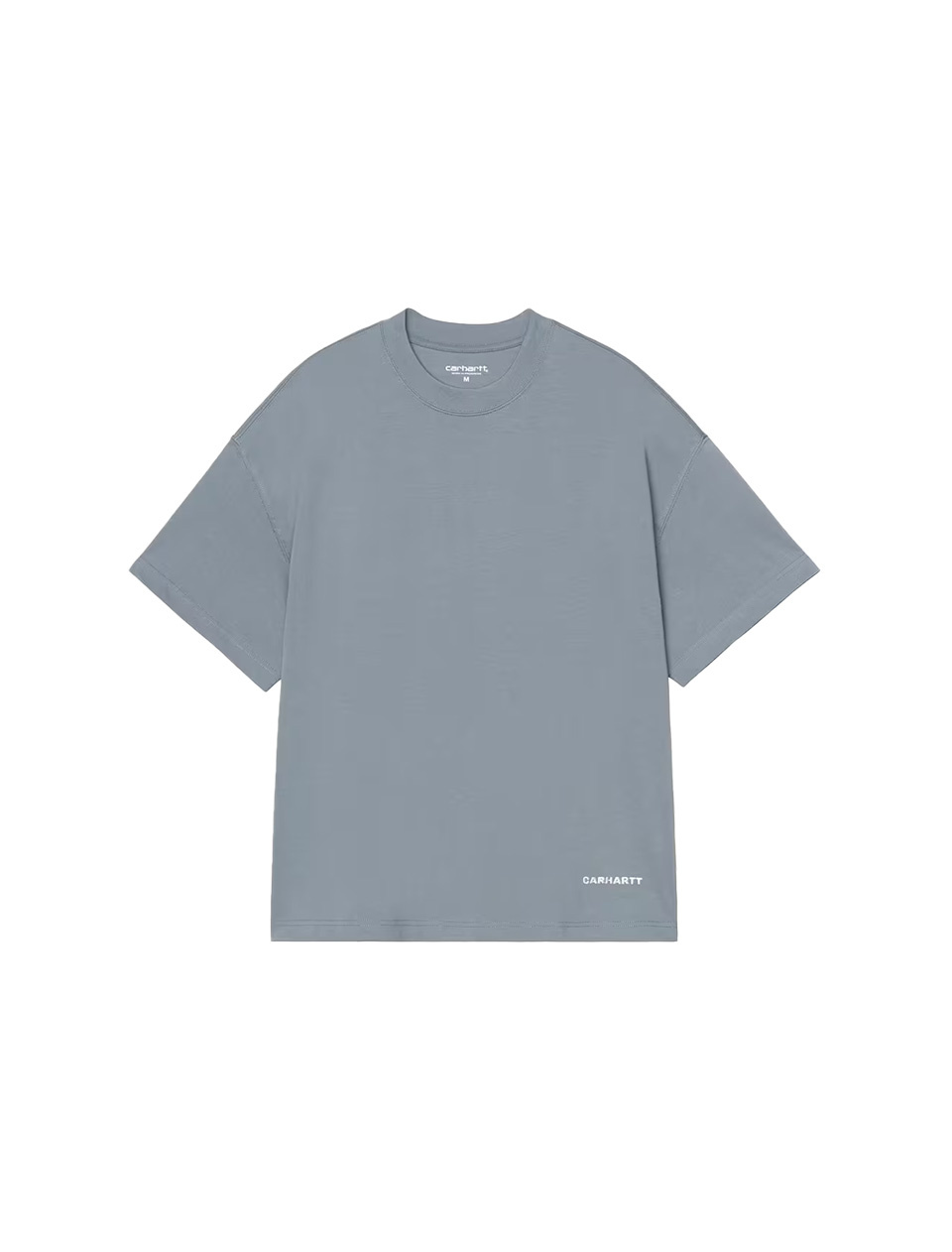 Carhartt WIP S/S Link Script T-Shirt Velvet Blue White