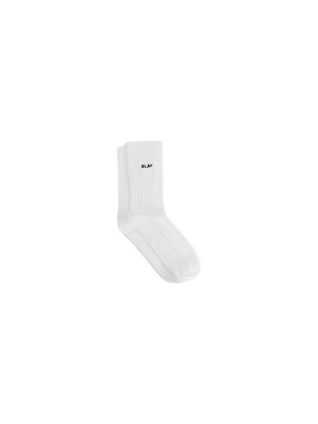 OLAF Wavy Drift Socks Optical white