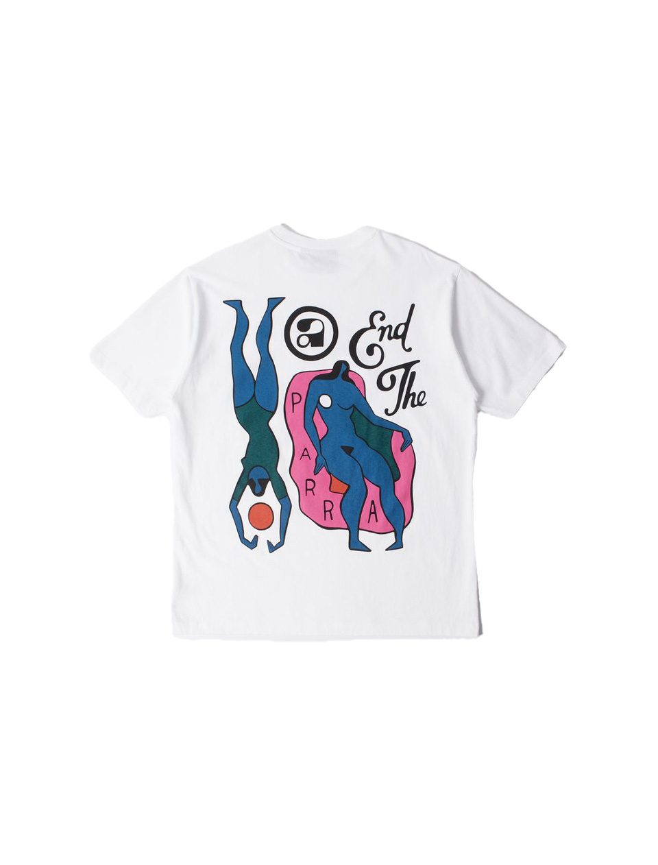 By Parra End The Loungechair T-Shirt White
