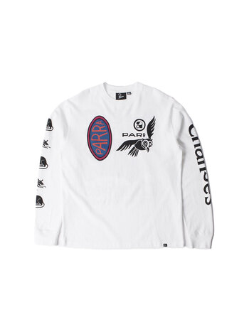 By Parra Team Changes Long Sleeve T-Shirt White
