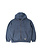 By Parra Not Fade Away Zip Hooded Sweatshirt Washed Dark Grey