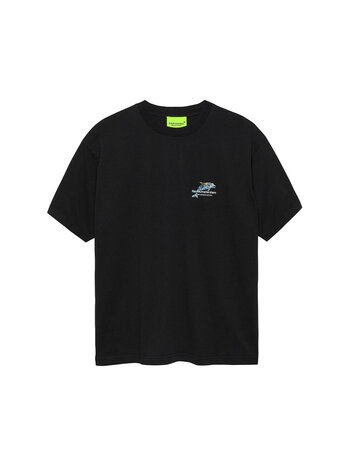 New Amsterdam Surf Association Dolphin Tee Black