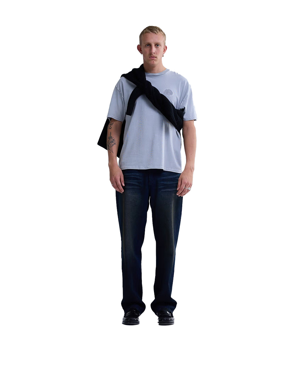 New Amsterdam Surf Association Chop Tee Washed Grey