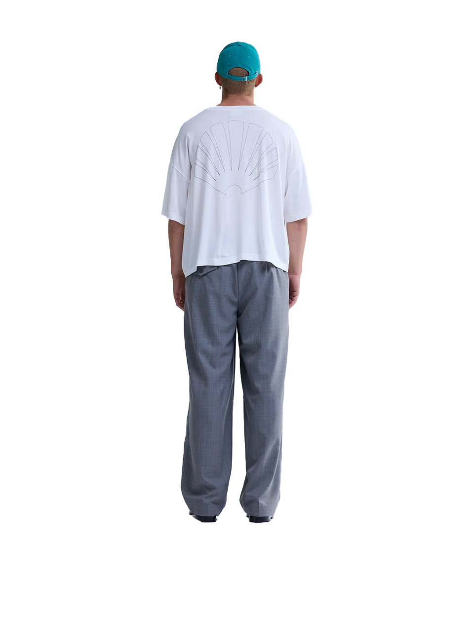 New Amsterdam Surf Association Big Logo Tee Washed White