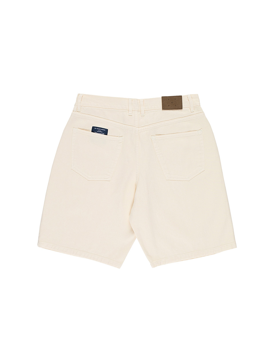 POP Trading Company Longer DRS Short Off White