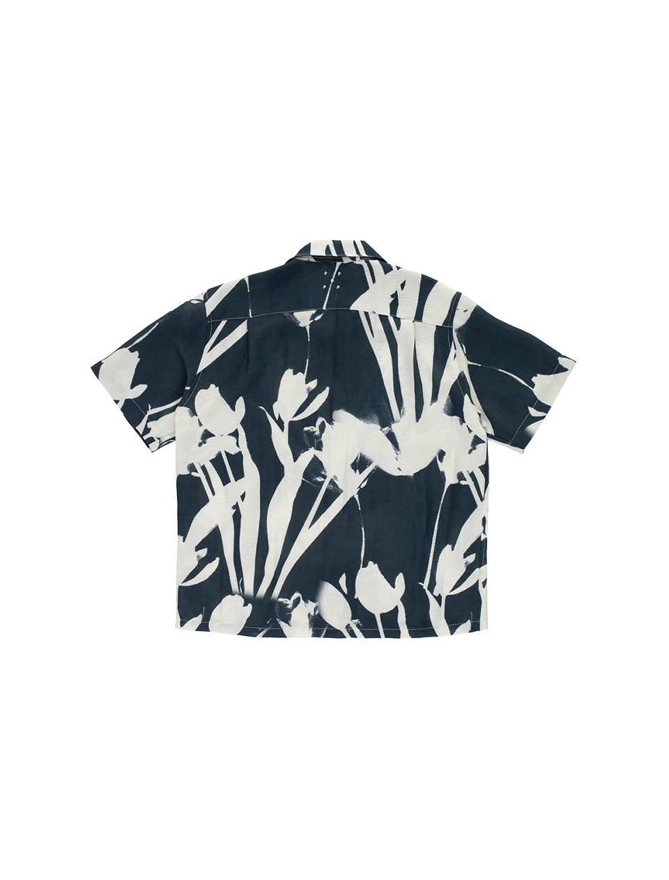 POP Trading Company Tulip Shortsleeve Shirt Navy
