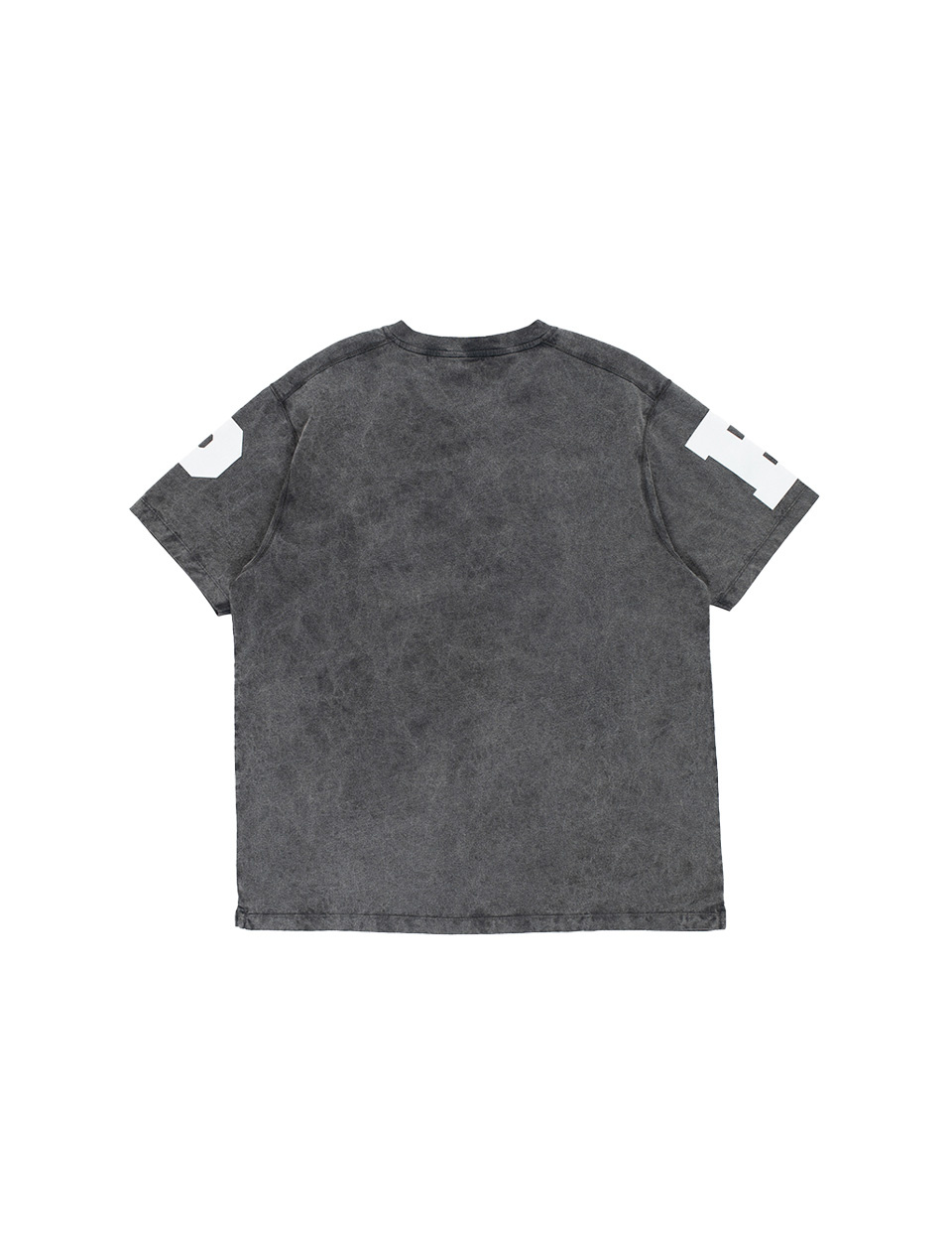 POP Trading Company Washed Football T-Shirt Black