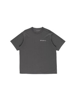 POP Trading Company Oneliner T-Shirt Anthracite