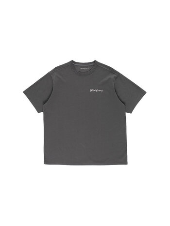 POP Trading Company Oneliner T-Shirt Anthracite