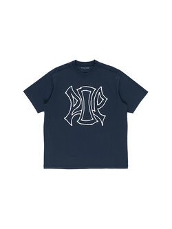 POP Trading Company Acid T-Shirt Navy