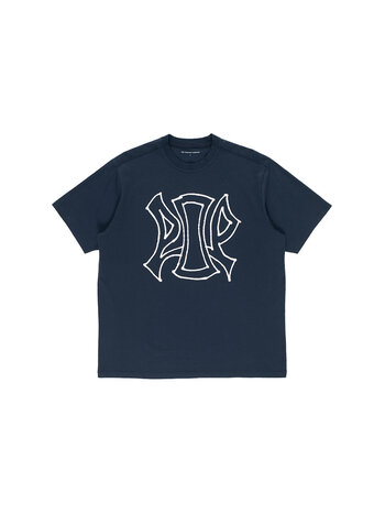 POP Trading Company Acid T-Shirt Navy