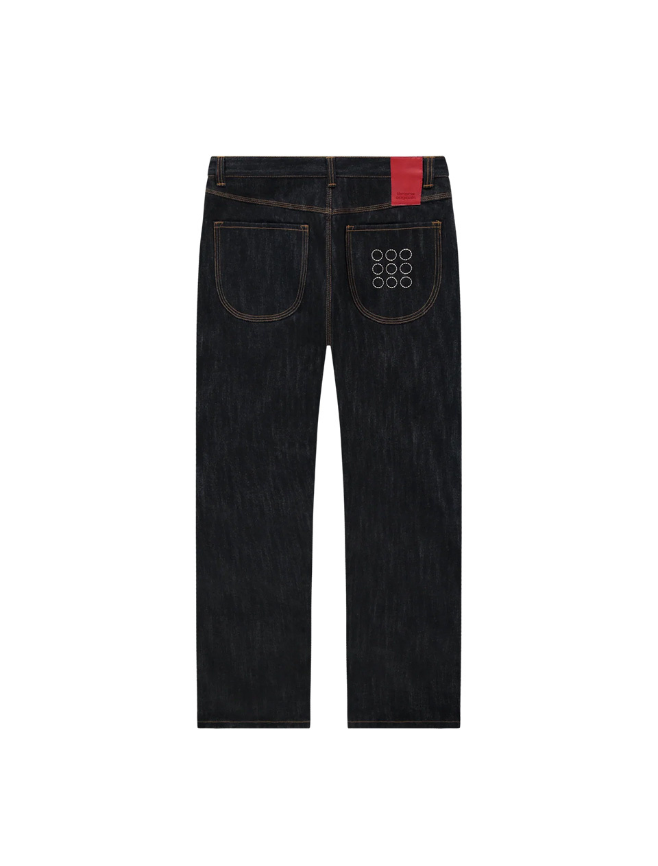 The New Originals 9-Dots Relaxed Slub Jeans Slub Denim