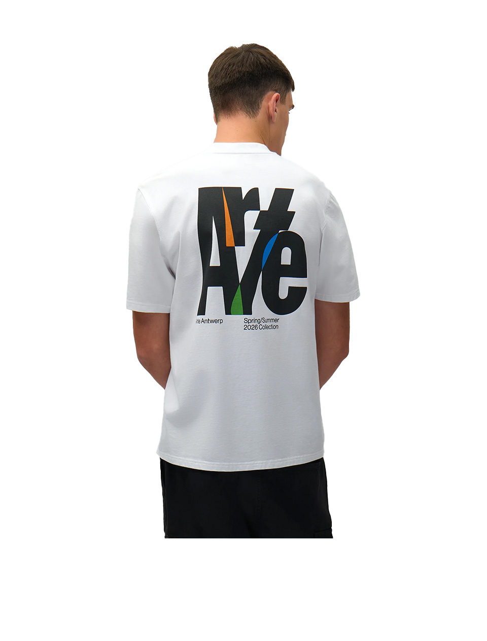 Arte Antwerp Big Logo Back T-Shirt White