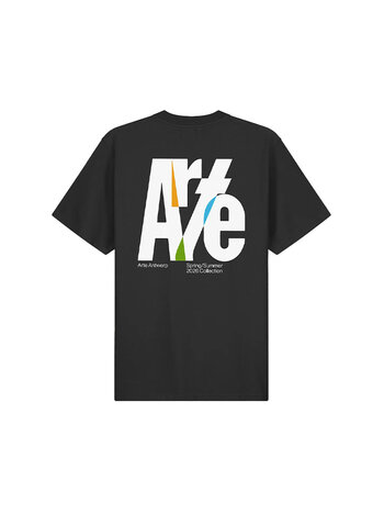 Arte Antwerp Big Logo Back T-Shirt Black