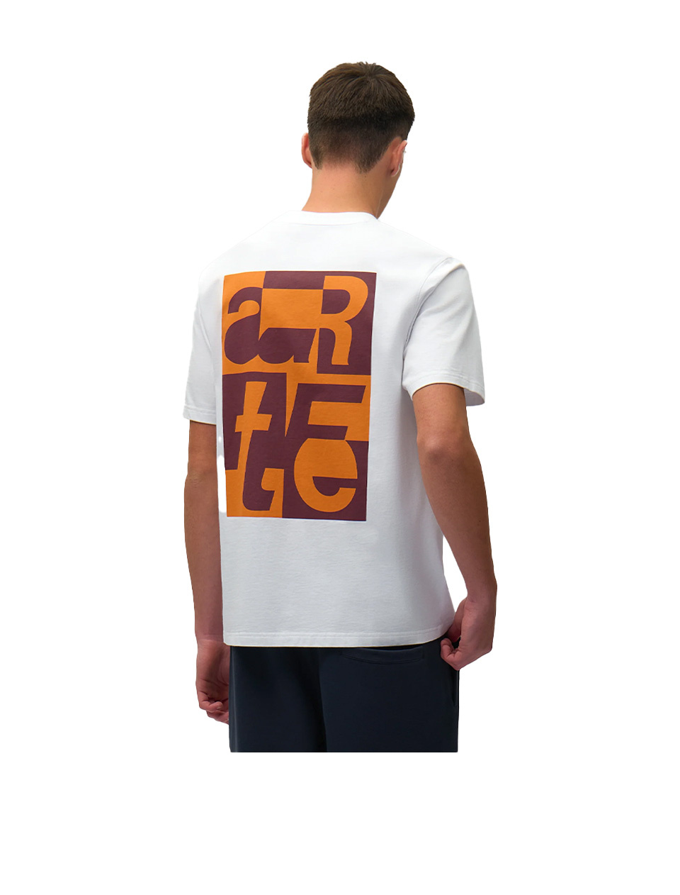 Arte Antwerp Back Graphic T-Shirt White
