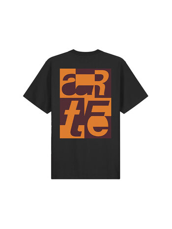 Arte Antwerp Back Graphic T-Shirt Black