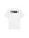 Arte Antwerp Faded Back Print T-Shirt White