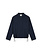 Arte Antwerp Linen Quarter Zip Pullover Navy