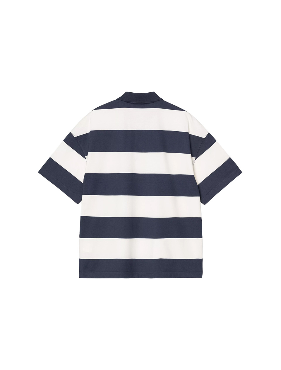 Carhartt WIP S/S Delray Polo Delay Stripe Blue