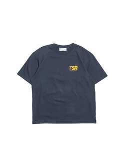 The Savage Report Stamp T-Shirt Navy